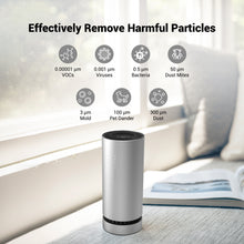 Load image into Gallery viewer, Aether Smart Portable Air Purifier - silver
