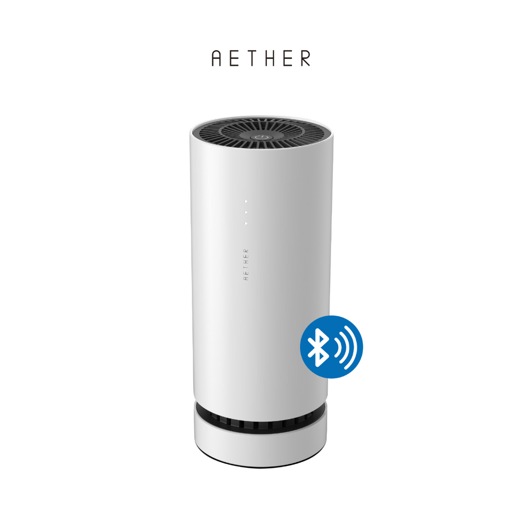 Aether Smart Portable Air Purifier - white