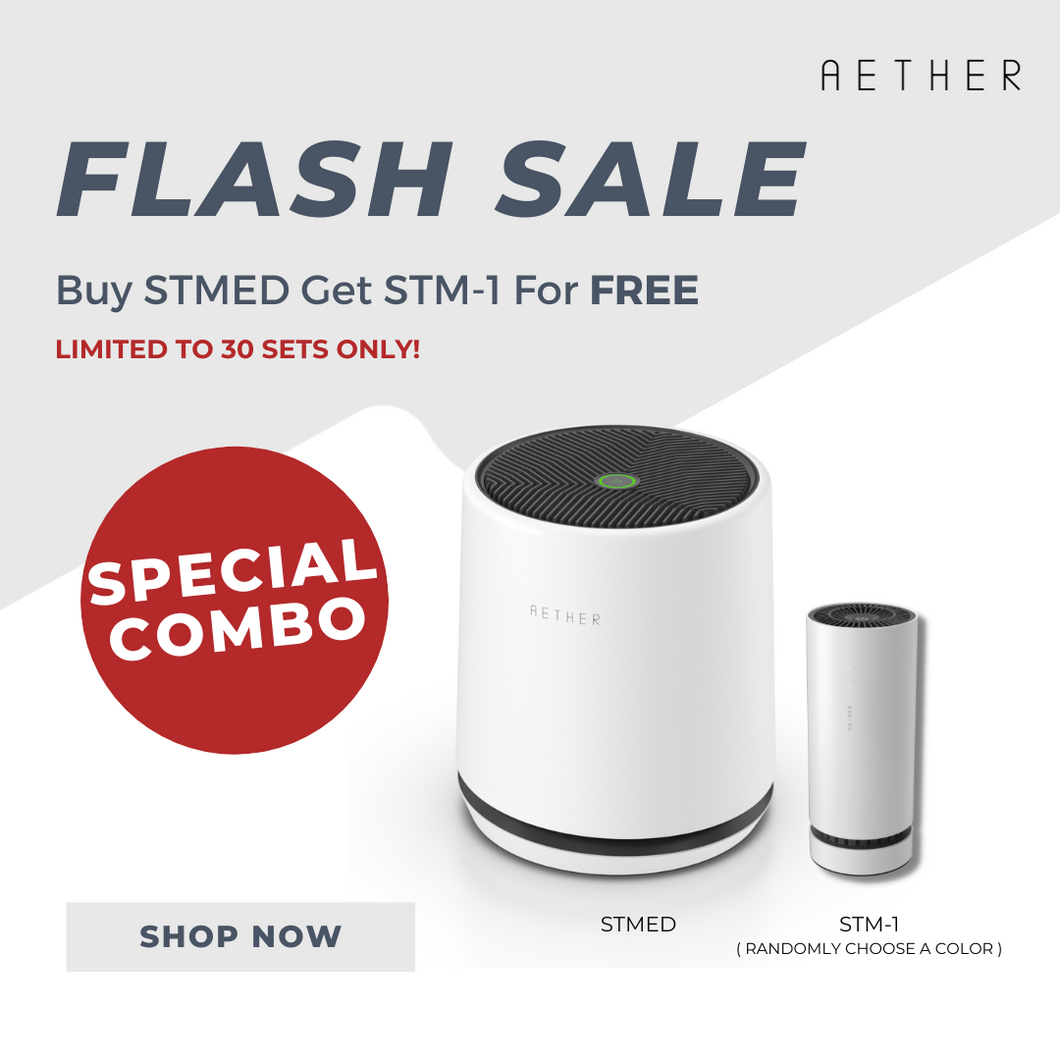 Aether Smart Air Purifier - white