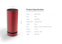 Load image into Gallery viewer, Aether portable air purifier - red
