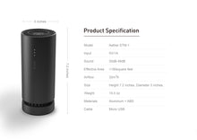 Load image into Gallery viewer, Aether portable air purifier - black
