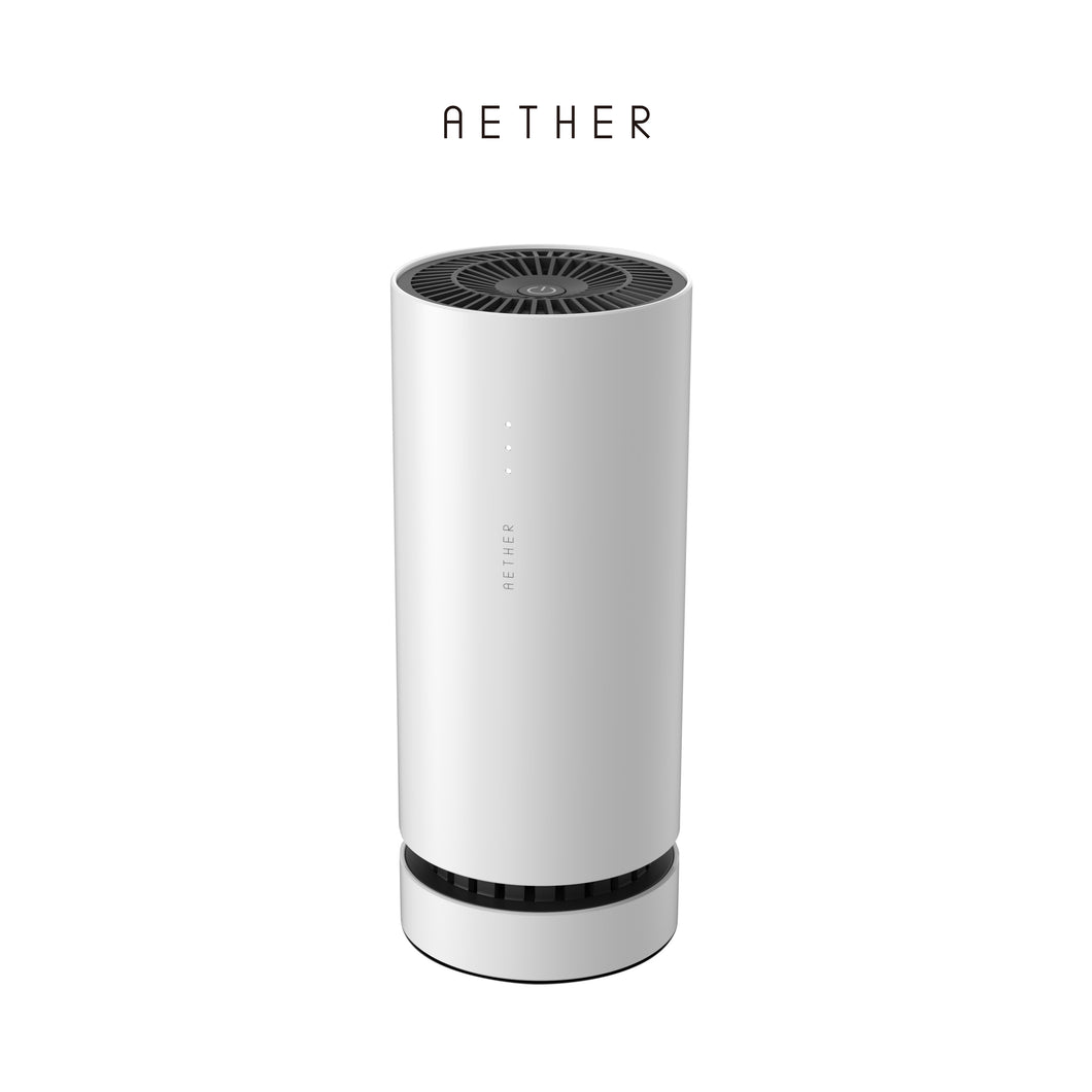 Aether portable air purifier - white